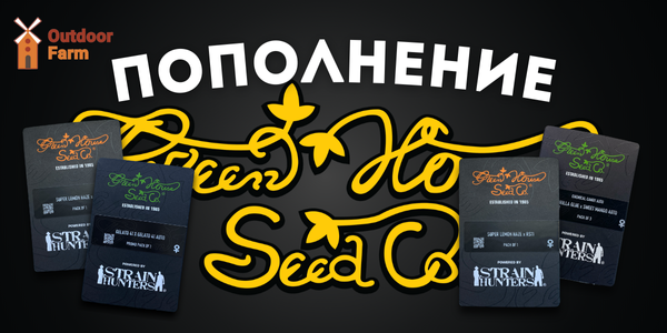 Пополнение семенами от Green House Seeds!