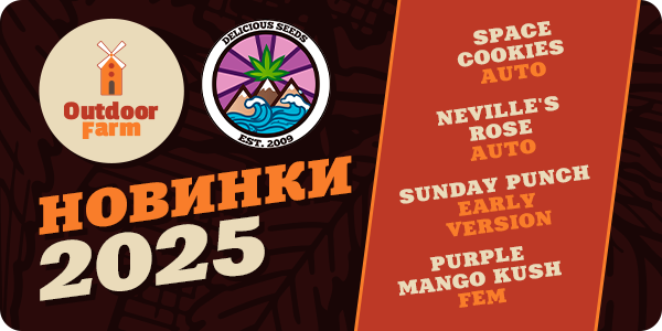 Новые сорта Delicious Seeds!