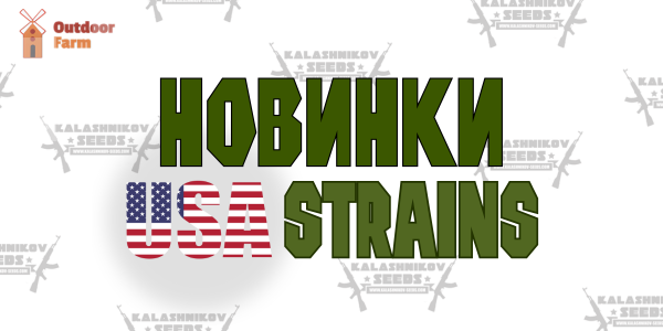 НОВИНКИ: USA STRAINS!